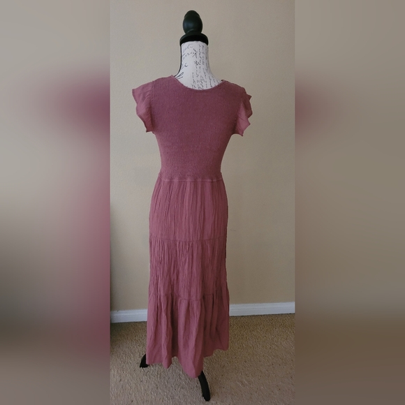 MAUVE KEY HOLE DRESS - Picture 5 of 6